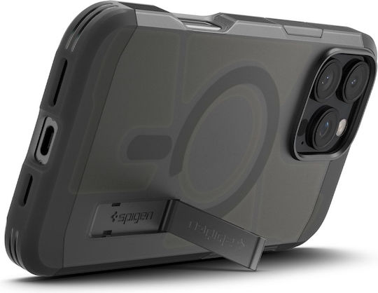 Spigen Tough Armor AI MagFit Back Cover Σιλικόνης 2mm Frost Black (iPhone 16 Pro Max) ACS08502 - Image 3