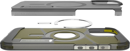 Spigen Tough Armor AI MagFit Back Cover Σιλικόνης 2mm Frost Black (iPhone 16 Pro Max) ACS08502 - Image 9