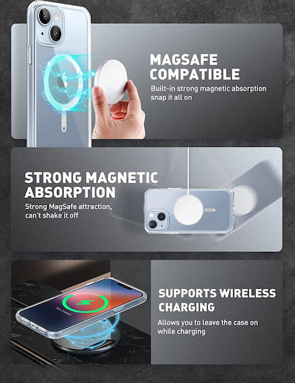 Supcase Ub Mag Back Cover Σιλικόνης 1mm Διάφανο (iPhone 14 Plus) 4650350 - Image 5
