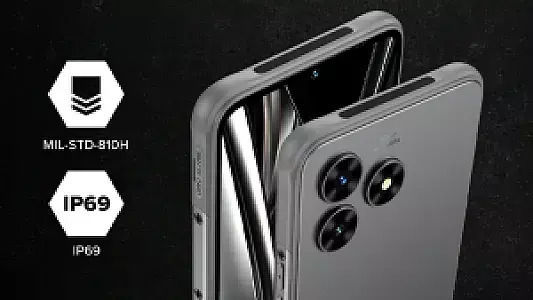 Hammer Blade Va 5G Dual SIM (8/128GB) Ανθεκτικό Smartphone Μαύρο - Image 12