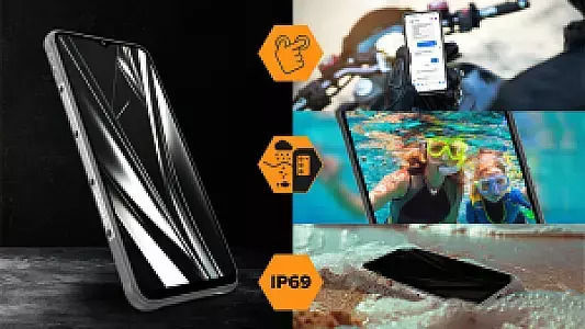 Hammer Blade Va 5G Dual SIM (8/128GB) Ανθεκτικό Smartphone Μαύρο - Image 11