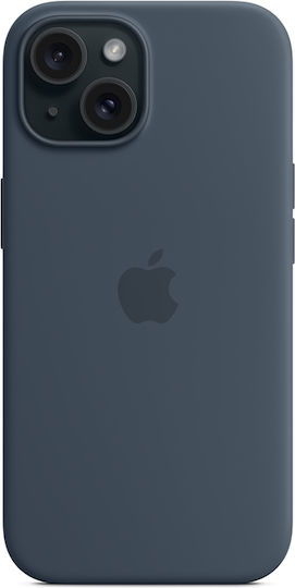 Apple Silicone Case With Magsafe Back Cover Σιλικόνης Μπλε (iPhone 15) MXPF3ZM/A - Image 3
