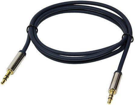 LogiLink Καλώδιο 3.5mm male - 3.5mm male Μαύρο 1m (CA10100) - Image 2