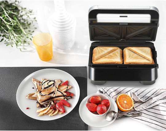 Braun Snack Maker 5 Τοστιέρα για 2 Τοστ 800W Inox - Image 5