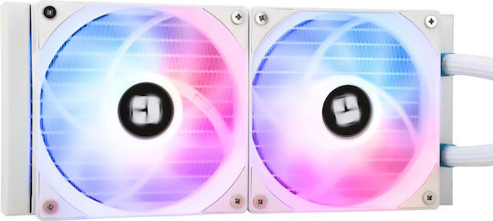 Thermalright Aqua Elite 240 (v3) Υδρόψυξη Επεξεργαστή Διπλού Ανεμιστήρα 120mm για Socket 1700/1200/115x με ARGB Φωτισμό Λευκή - Image 7