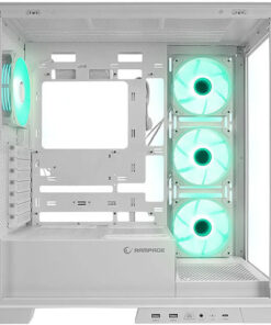 Alternative view of Rampage Hydra V2 Gaming Midi Tower Κουτί Υπολογιστή με Πλαϊνό Παράθυρο Μαύρο