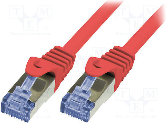 LogiLink S/FTP Cat.6a Καλώδιο Δικτύου Ethernet 7.5m Κόκκινο 1τμχ CQ3084S - Image 2