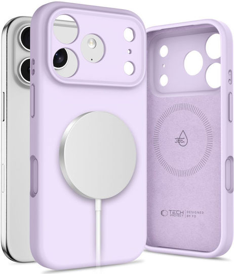 Tech-Protect Back Cover Σιλικόνης Μωβ (iPhone 17 Pro)