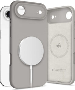 Tech-Protect Back Cover Σιλικόνης Γκρι (iPhone Air)