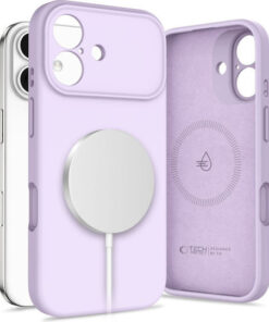 Tech-Protect Back Cover Σιλικόνης Μωβ (iPhone 17)