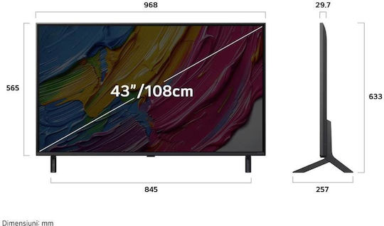 LG Smart Τηλεόραση 43" 4K UHD QNED QNED80A HDR (2025) 43QNED80A3A - Image 10
