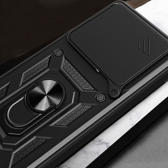 Tech-Protect Camshield Pro Back Cover Σιλικόνης / Πλαστικό Μαύρο (Xiaomi Redmi 15C) TPCAMSXIAR15C - Image 4