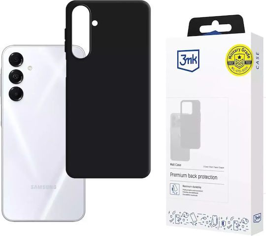 3MK Matt Back Cover Σιλικόνης Μαύρο (Oppo A17) - Image 2