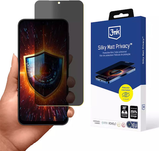 3MK Privacy Ματ Screen Protector (Oppo A17) - Image 2