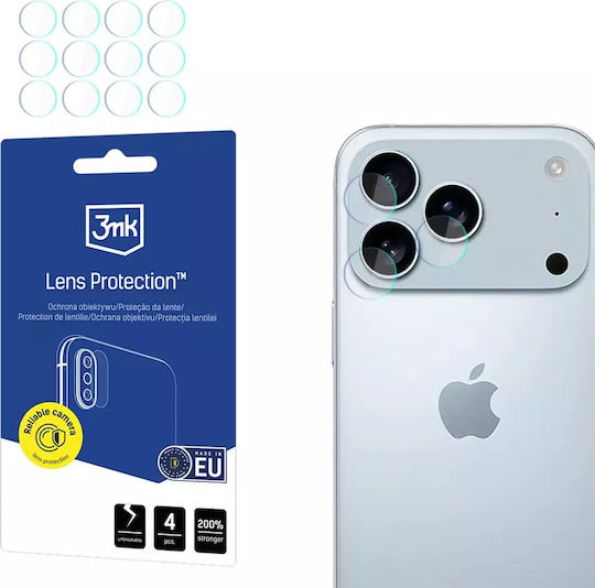 3MK Lens Protection Προστασία Κάμερας Μεμβράνη Διάφανο για το Apple iPhone 17 Pro - Image 2