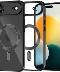 Tech-Protect Magflex Back Cover Σιλικόνης Μαύρο (iPhone Air) TPMAMIP17ASB