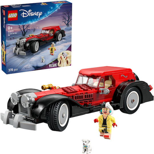 LEGO Disney Cruella De Vil's Car για 9+ Ετών 378τμχ 43277