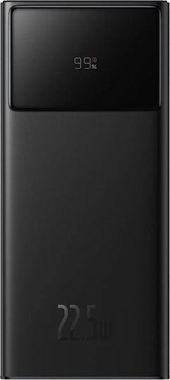 Baseus EnerFill FP41 Power Bank 30000mAh 22.5W με 2 Θύρες USB-A και Θύρα USB-C Μαύρο - Image 2