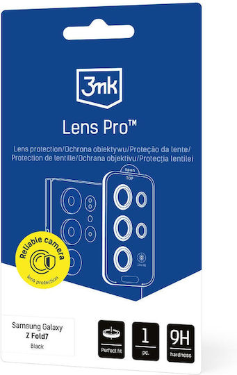 3MK Lens Protection Pro Προστασία Κάμερας Tempered Glass Μαύρο για το Samsung Galaxy Z Fold 7 - Image 2