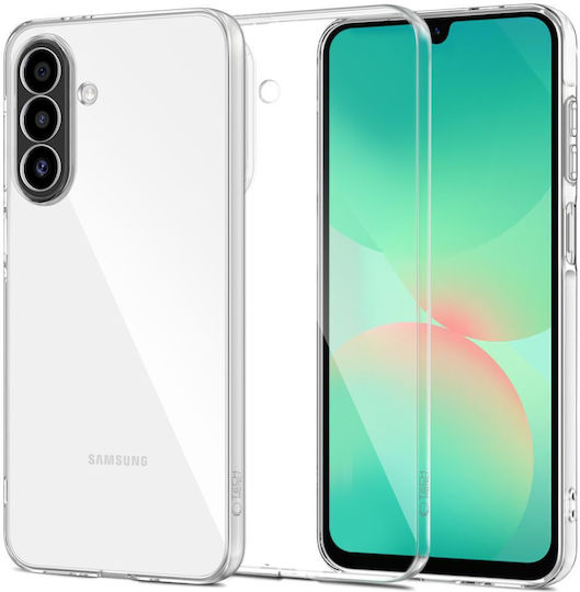 Tech-Protect Flexair Back Cover Tempered Glass / Σιλικόνης Διάφανο (Galaxy A17)