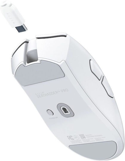 Razer Deathadder V4 PRO Ασύρματο Gaming Ποντίκι 45000 DPI Λευκό - Image 4
