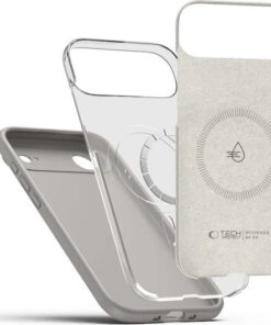Alternative view of Tech-Protect Back Cover Σιλικόνης Γκρι (iPhone Air)