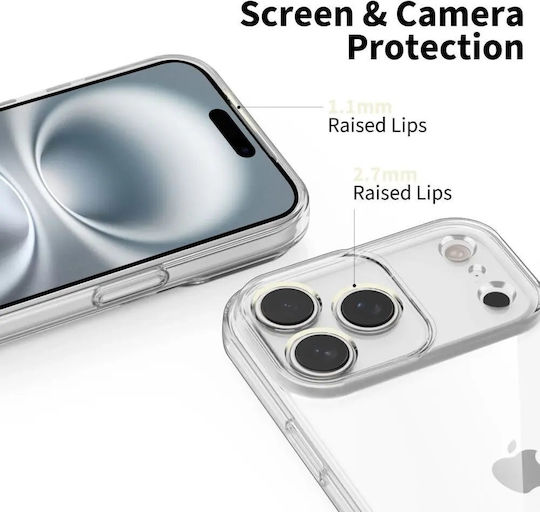 Tech-Protect Flexair Back Cover Σιλικόνης Διάφανο (iPhone 17 Pro) - Image 2