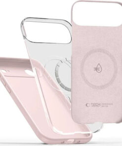 Alternative view of Tech-Protect Back Cover Σιλικόνης Ροζ (iPhone Air)