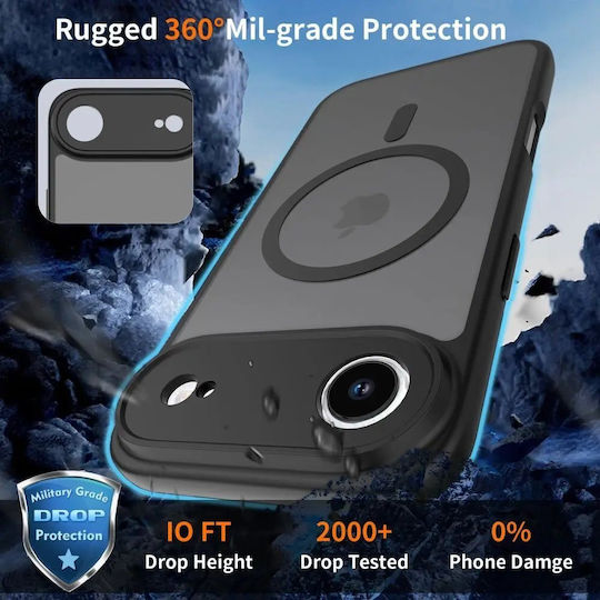 Tech-Protect Back Cover Σιλικόνης / Πλαστικό Μαύρο (iPhone Air) - Image 3