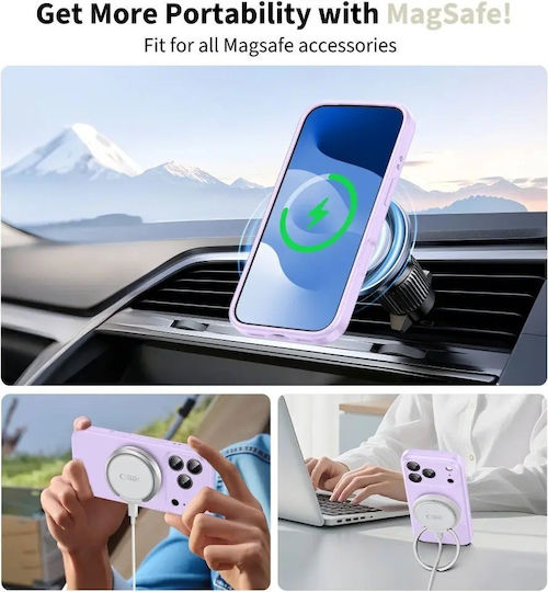 Tech-Protect Back Cover Σιλικόνης Μωβ (iPhone 17 Pro) - Image 3