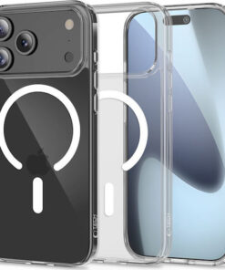Alternative view of Tech-Protect Flexair Hybrid Back Cover Σιλικόνης / Πλαστικό Διάφανο (iPhone 17 Pro Max) TPFHMIP17PM