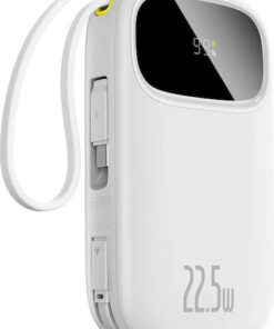 Alternative view of Baseus EnerFill FC31 Power Bank 20000mAh 22.5W με Θύρα USB-A και Θύρα USB-C Λευκό