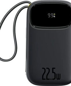 Alternative view of Baseus EnerFill FC31 Power Bank 20000mAh 22.5W με Θύρα USB-A και Θύρα USB-C Μαύρο