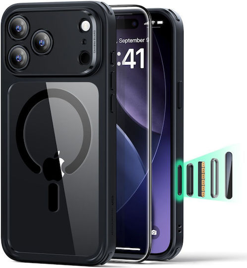 ESR Classic Hybrid Back Cover Tempered Glass 0.3mm Διάφανο (iPhone 17 Pro Max)
