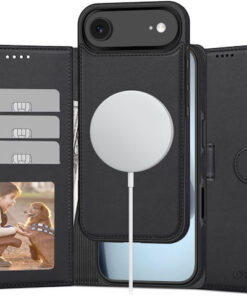 Tech-Protect Matte Wallet Σιλικόνης Μαύρο (iPhone Air)