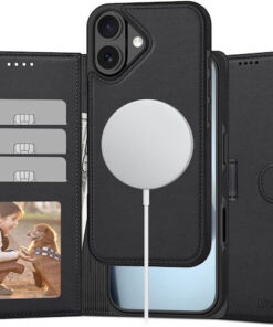 Tech-Protect Matte Wallet Σιλικόνης Μαύρο (iPhone 17)