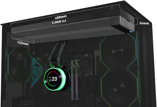 Lian Li HydroShift II Υδρόψυξη Επεξεργαστή Διπλού Ανεμιστήρα 120mm - Image 2
