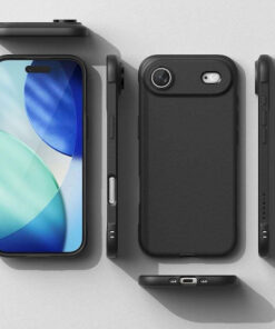 Ringke Magnetic Back Cover Σιλικόνης Μαύρο (iPhone Air)