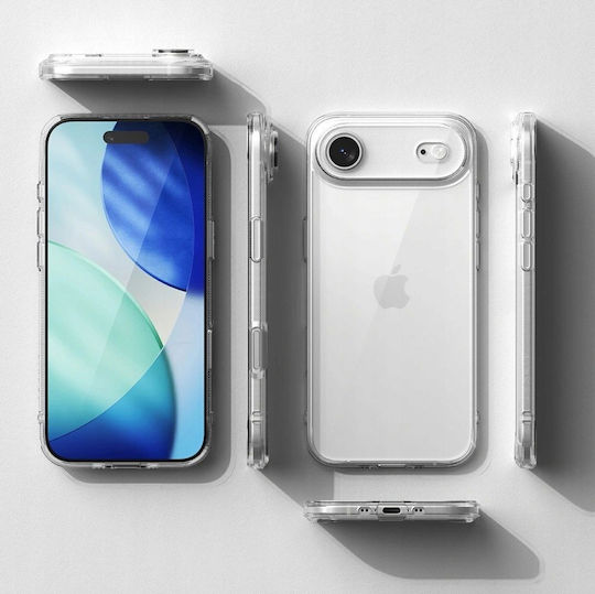 Ringke Fusion Back Cover Σιλικόνης με Λουράκι Διάφανο (iPhone Air) - Image 4