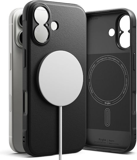 Ringke Onyx MagSafe Back Cover Σιλικόνης Μαύρο (iPhone 17)