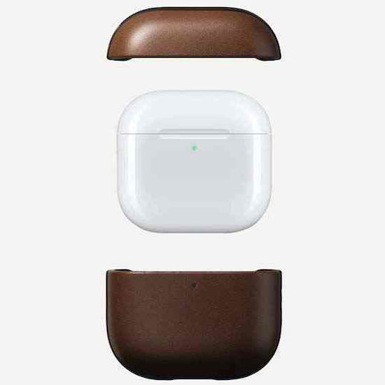 Nomad Θήκη Δερμάτινη σε Καφέ χρώμα για Apple AirPods 4 - Image 11