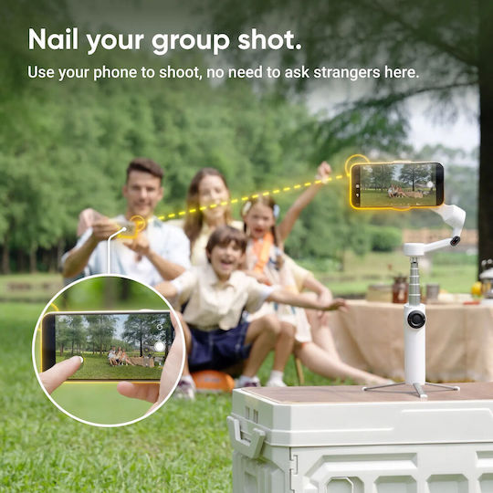 Insta360 Flow 2 Standard Bundle Gimbal Κινητού με Σταθεροποιητή 3 Αξόνων και 10 ώρες λειτουργίας Γκρι - Image 9