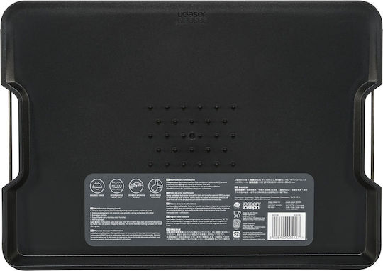 Joseph Joseph Cut&Carve™ Plus Επιφάνεια Κοπής Μαύρη 60208 - Image 5