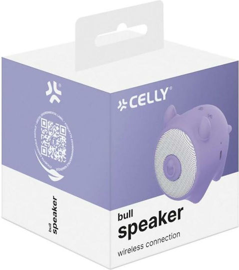 Celly Ηχείο Bluetooth 3W Μωβ WSBULL - Image 4