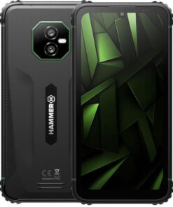 Hammer Ranger Dual SIM (6/128GB) Ανθεκτικό Smartphone Μαύρο-Πράσινο
