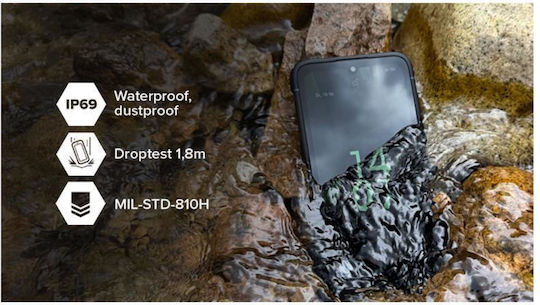 Hammer Ranger Dual SIM (6/128GB) Ανθεκτικό Smartphone Μαύρο-Πράσινο - Image 4