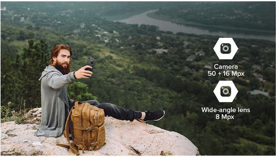 Hammer Ranger Dual SIM (6/128GB) Ανθεκτικό Smartphone Μαύρο-Πράσινο - Image 2