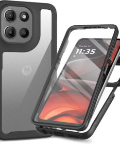 Alternative view of Tech-Protect Defense Back Cover Tempered Glass Μαύρο (Moto G56) F5906302318438