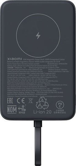Xiaomi Magnetic Power Bank 10000mAh 33W με Θύρα USB-C Γκρι - Image 2