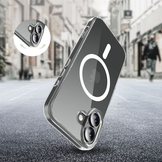 Tech-Protect Flexair Hybrid Magsafe Back Cover Σιλικόνης / Πλαστικό Διάφανο (iPhone 17) TPFHMIP17 - Image 3